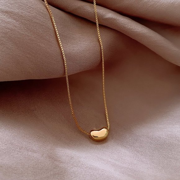 GOLICC Gold Pea Necklace - Picture 5 of 12